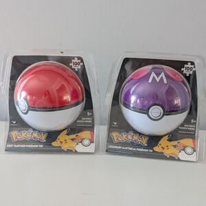 NEW Pokemon Legendary And New Partners Tin And Puzzles